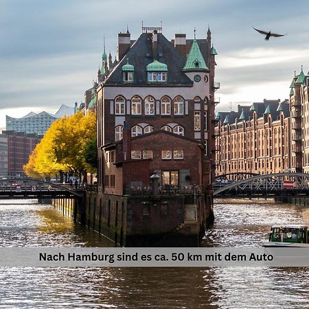 Lodge Of Africa - Einzigartige Themenzimmer, Eingezaeunten Garten, Sauna, Whirlpool & Kamin, Hunde Willkommen, Gasgrill, Voll Ausgestattete Kueche, Grosser Essbereich, Hamburg & Stade In Der Naehe Twielenfleth Luaran gambar