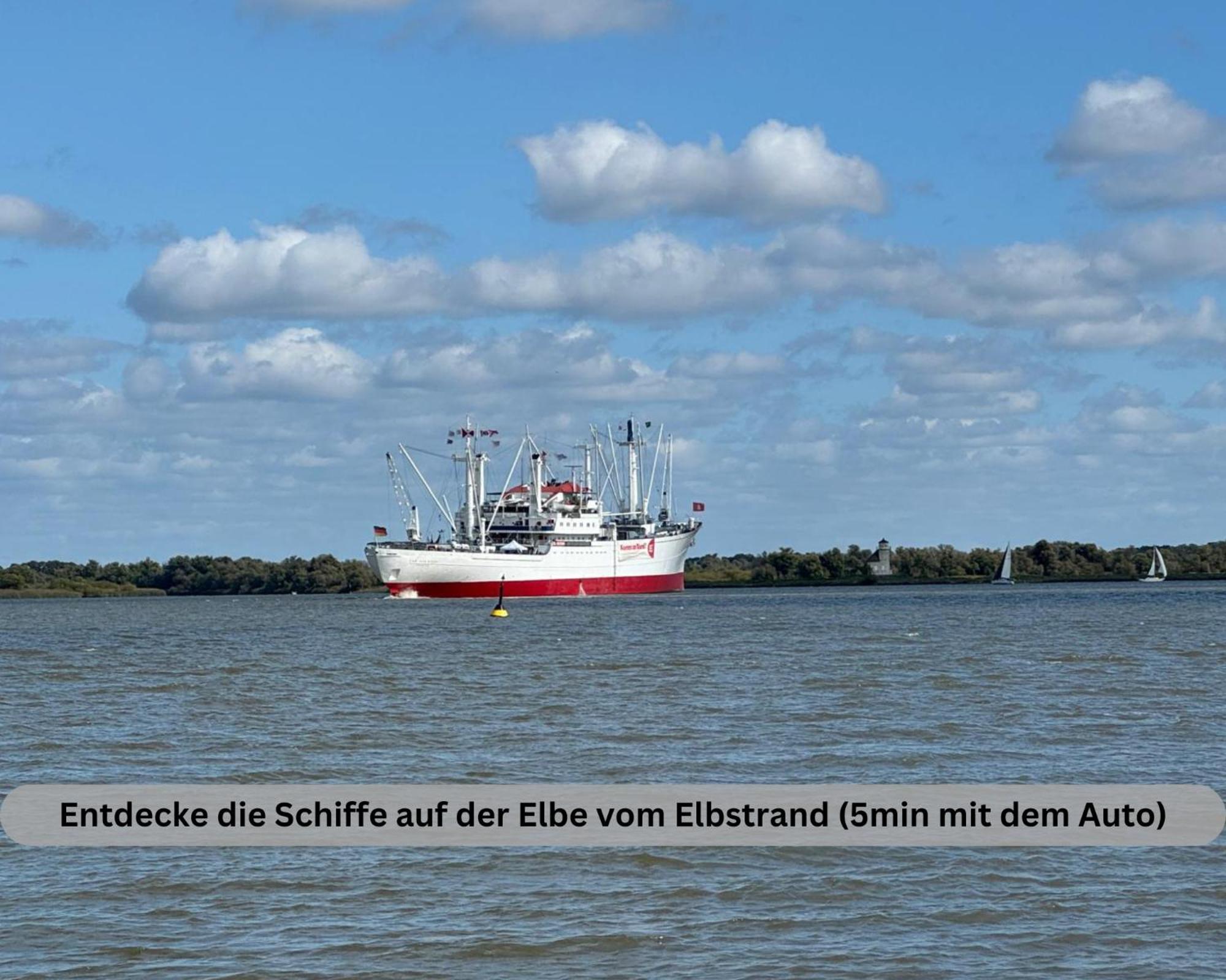 Lodge Of Africa - Einzigartige Themenzimmer, Eingezaeunten Garten, Sauna, Whirlpool & Kamin, Hunde Willkommen, Gasgrill, Voll Ausgestattete Kueche, Grosser Essbereich, Hamburg & Stade In Der Naehe Twielenfleth Luaran gambar