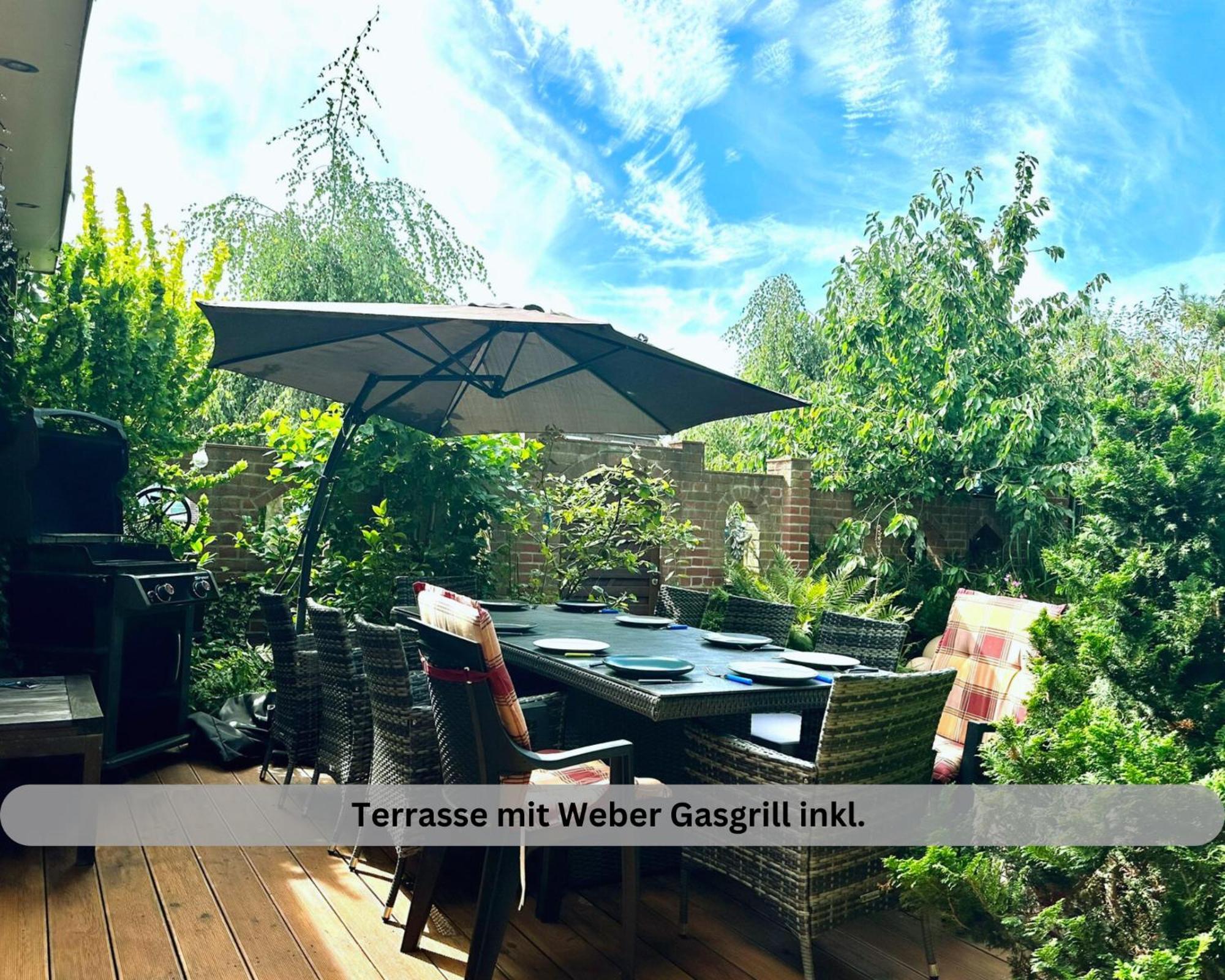 Lodge Of Africa - Einzigartige Themenzimmer, Eingezaeunten Garten, Sauna, Whirlpool & Kamin, Hunde Willkommen, Gasgrill, Voll Ausgestattete Kueche, Grosser Essbereich, Hamburg & Stade In Der Naehe Twielenfleth Luaran gambar