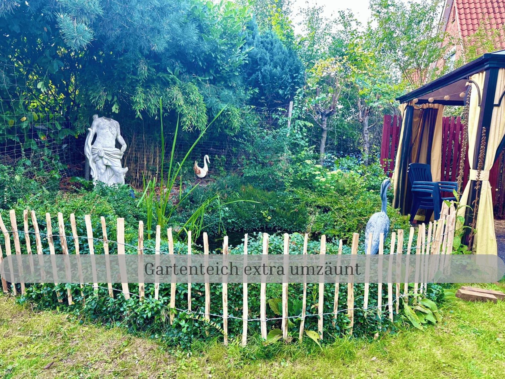 Lodge Of Africa - Einzigartige Themenzimmer, Eingezaeunten Garten, Sauna, Whirlpool & Kamin, Hunde Willkommen, Gasgrill, Voll Ausgestattete Kueche, Grosser Essbereich, Hamburg & Stade In Der Naehe Twielenfleth Luaran gambar