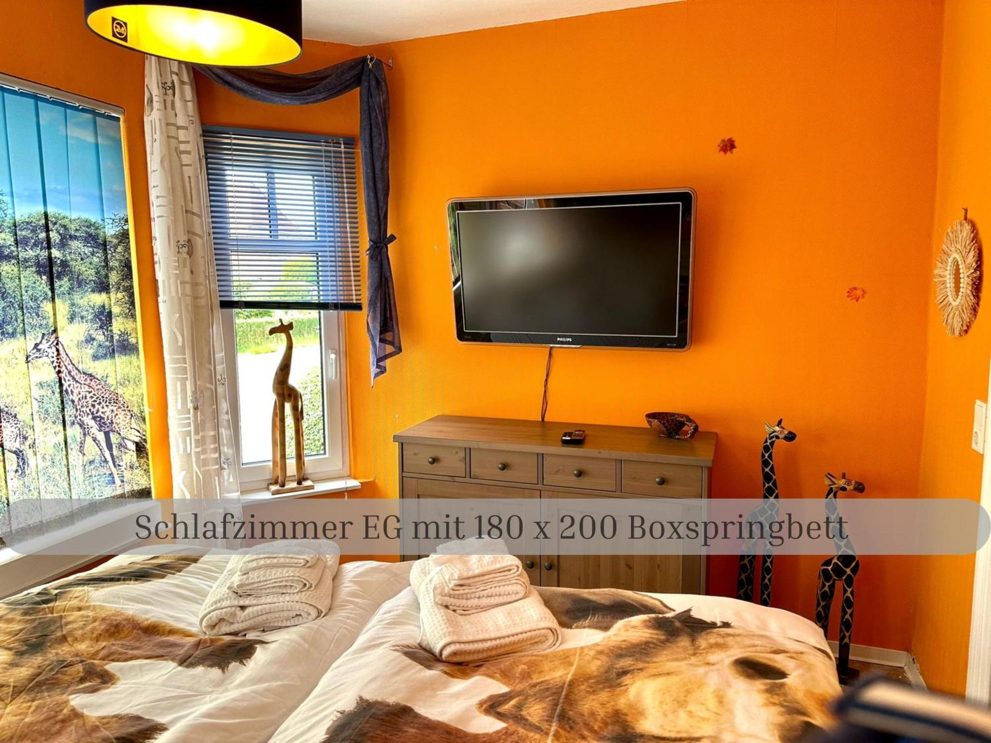 Lodge Of Africa - Einzigartige Themenzimmer, Eingezaeunten Garten, Sauna, Whirlpool & Kamin, Hunde Willkommen, Gasgrill, Voll Ausgestattete Kueche, Grosser Essbereich, Hamburg & Stade In Der Naehe Twielenfleth Luaran gambar